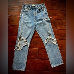 AGOLDE 90's Mid Rise Loose Fit Jeans - size 25